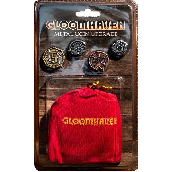 Cephalofair Games Gloomhaven Metal Coin Upgrade