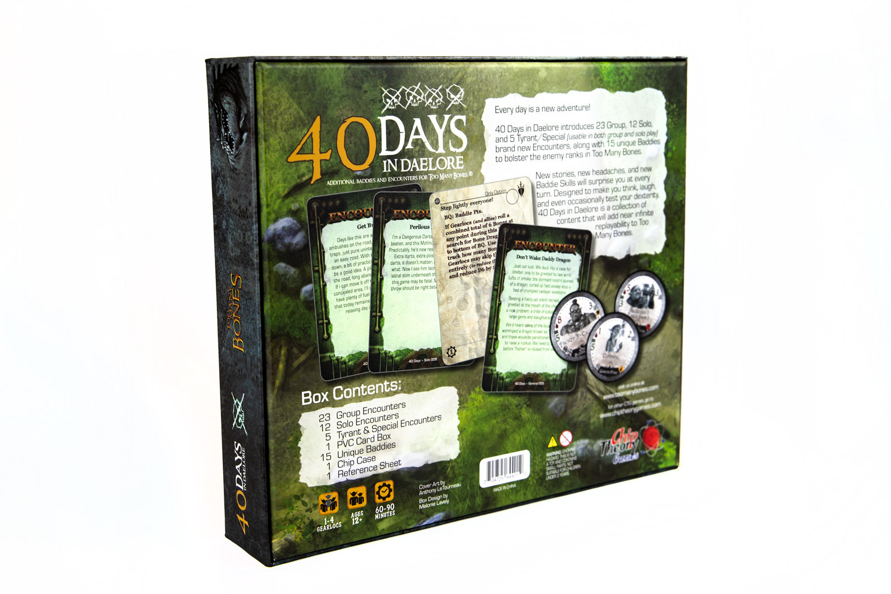 Chip Theory Games Too Many Bones 40 Days in Daelore