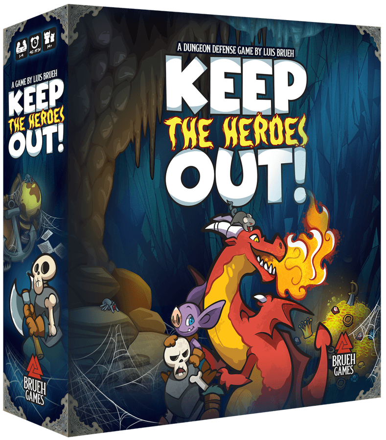 Brueh Games Keep the Heroes Out Obsahuje expanze Guild Masters Revenge a Great Dreamer