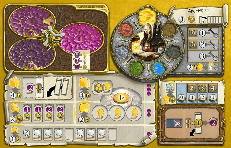 Capstone Games Terra Mystica: Fan Factions
