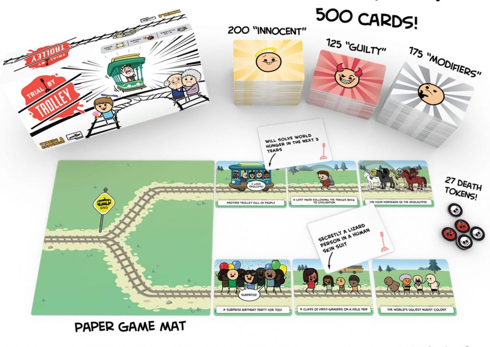 Lucky Duck Games Trial By Trolley Obrázek