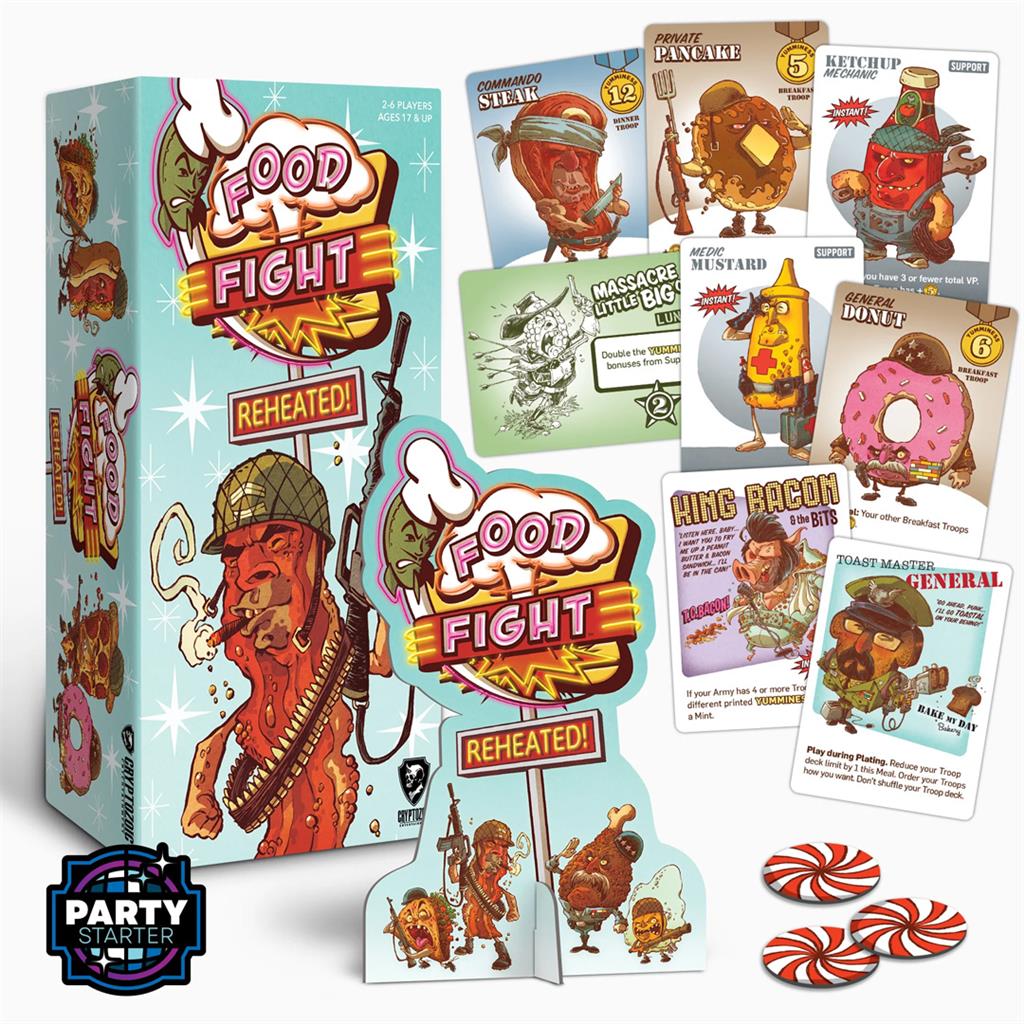 Cryptozoic Entertainment Food Fight: Reheated!