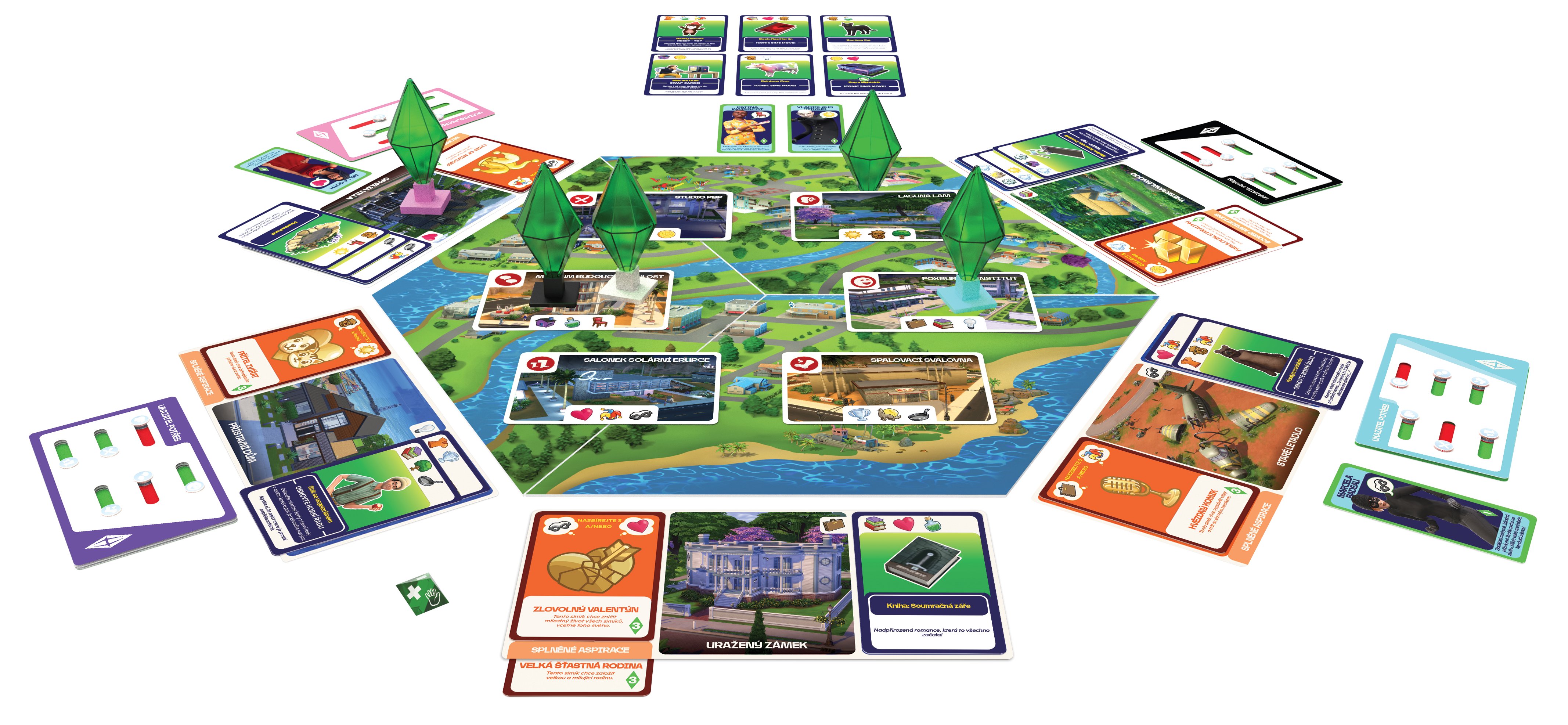 Asmodee Czech Republic The Sims: Desková hra