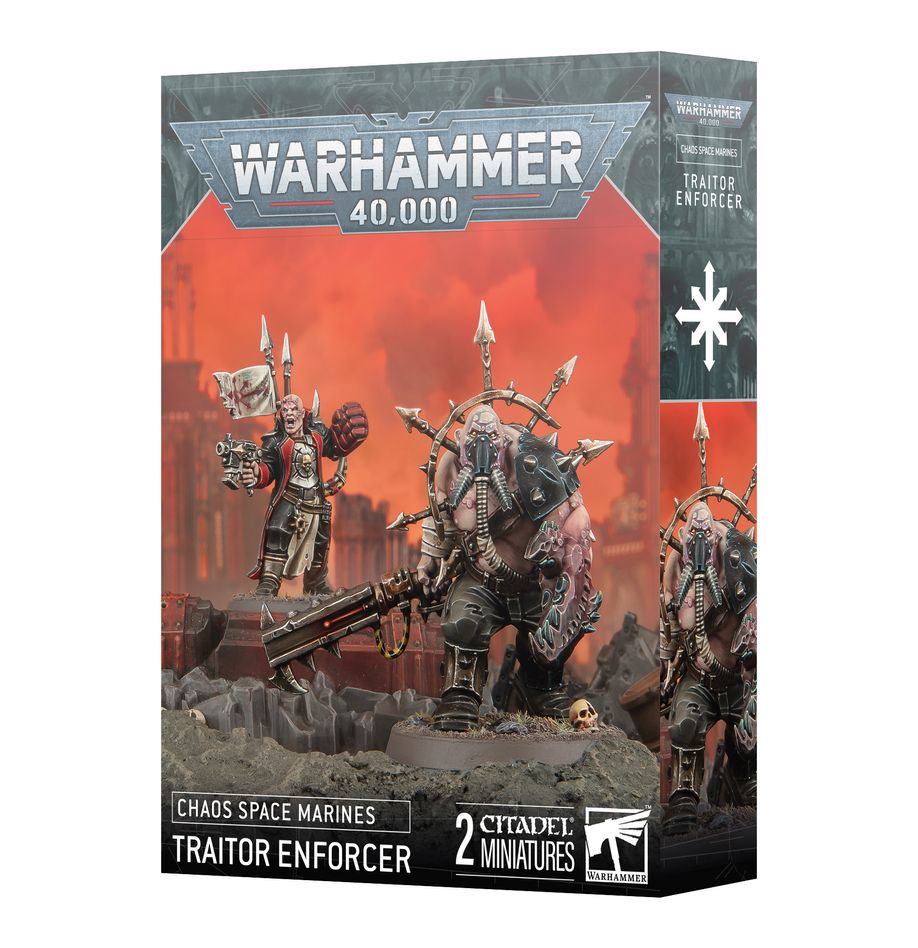 Games Workshop Warhammer 40000: Chaos space marines: Traitor Enforcer