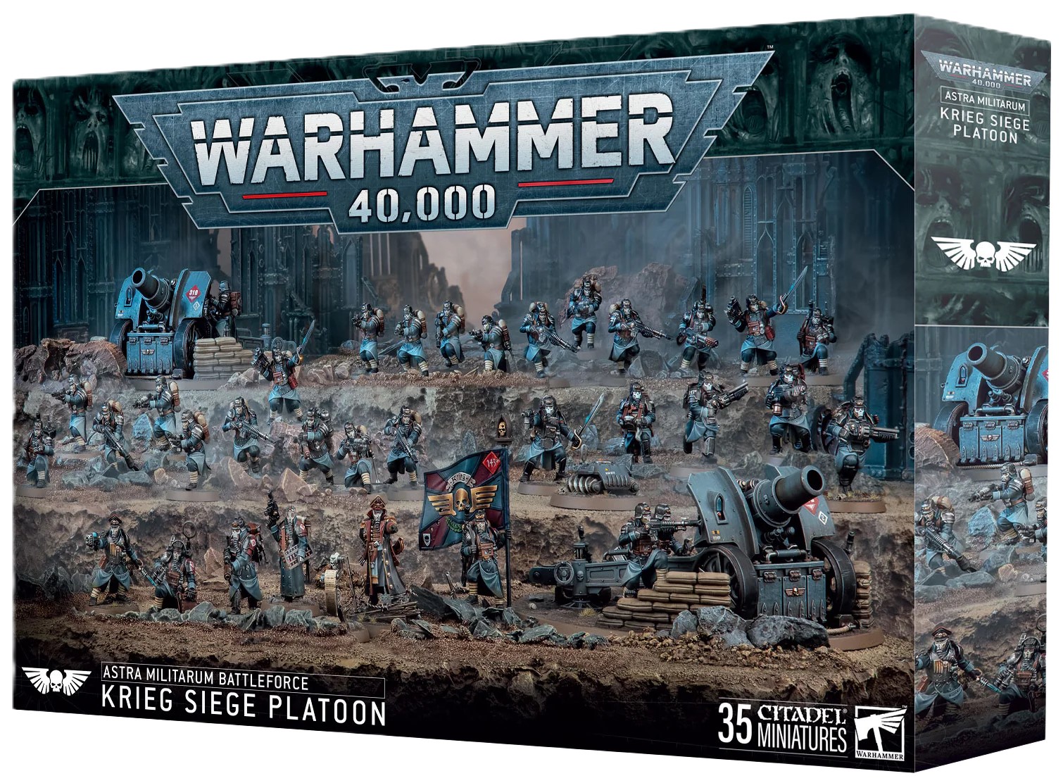 Games Workshop Warhammer 40000: Astra Militarum Battleforce: Krieg Siege Platoon