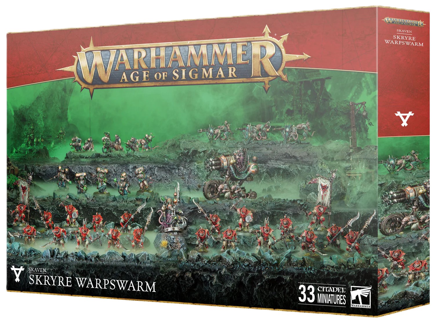 Games Workshop Warhammer Age of Sigmar: Skaven Battleforce: Skryre Warpswarm