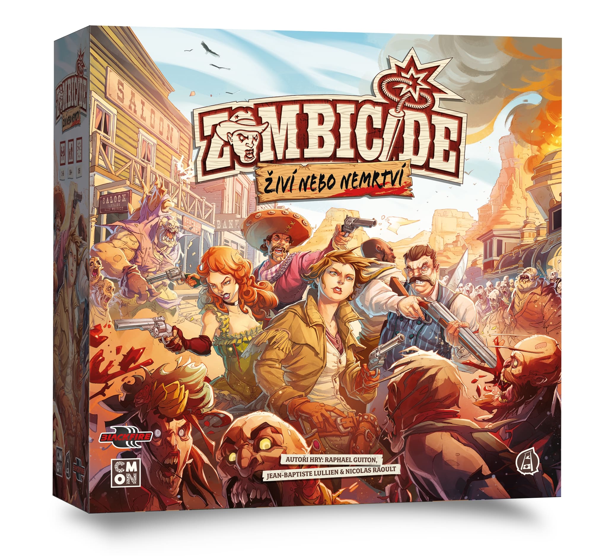 Asmodee Czech Republic Poškozené - Zombicide: Živí nebo nemrtví