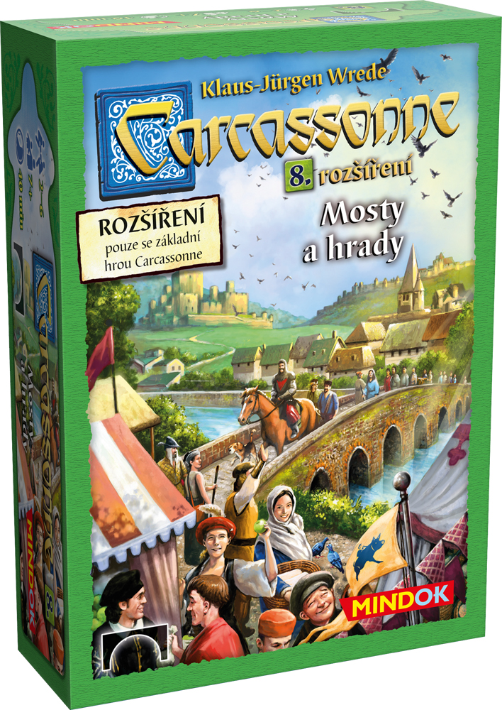 Mindok Carcassonne 2. edice: Mosty a hrady rozšíření 8
