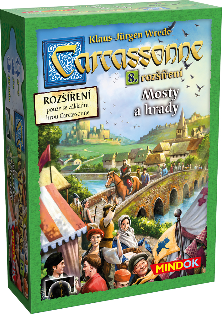 Levně Mindok Carcassonne 2. edice: Mosty a hrady