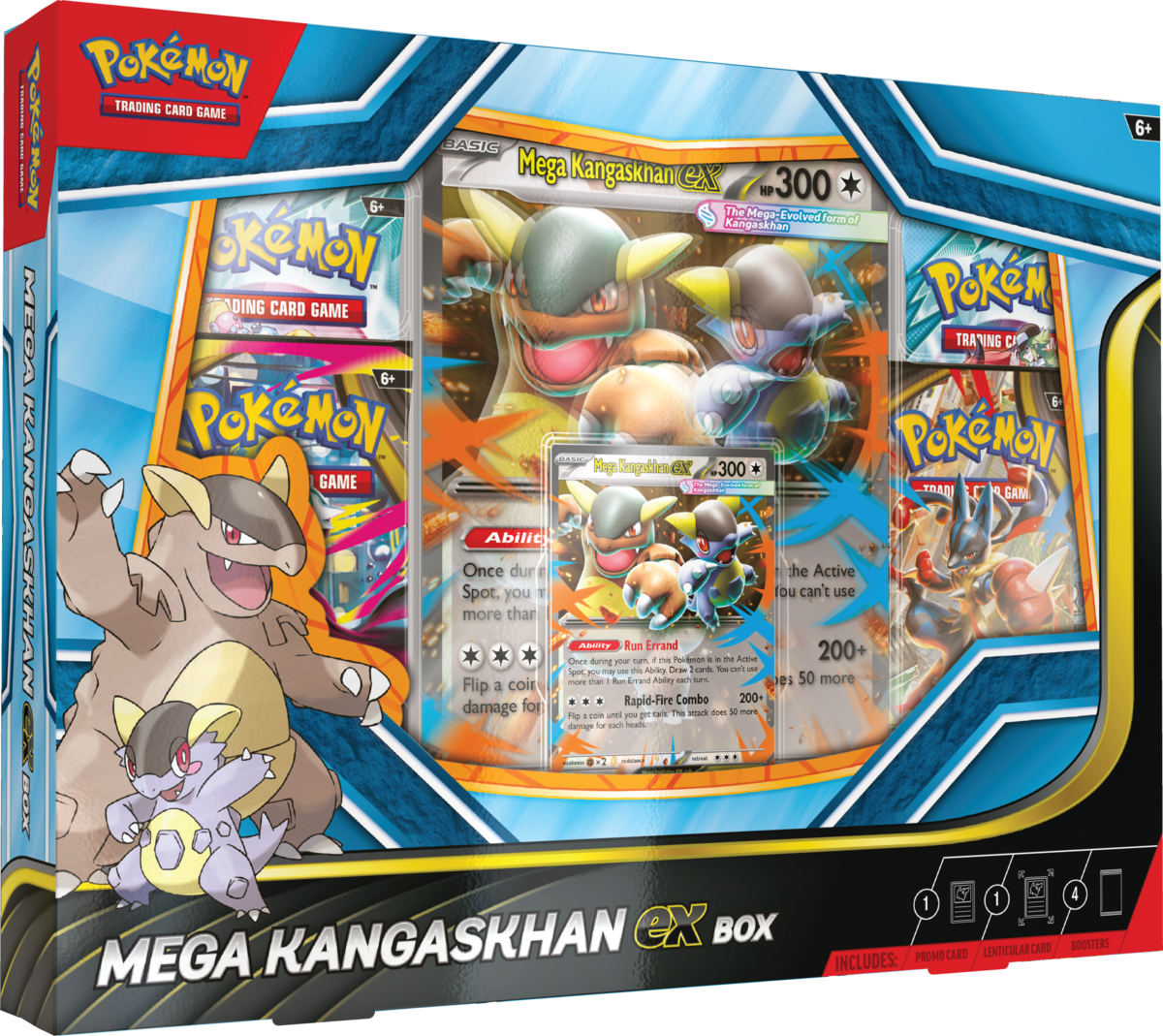 Nintendo Pokémon TCG: Mega Kangaskhan ex Box