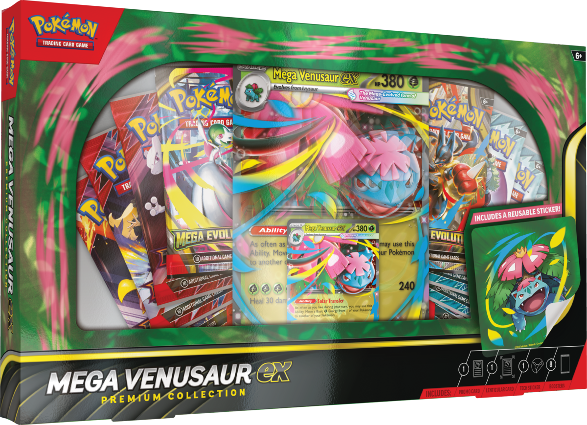 Nintendo Pokémon TCG: Mega Venusaur ex Premium Collection