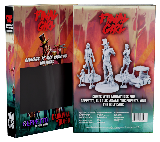 Van Ryder Games Final Girl: Carnage at the Carnival Miniatures