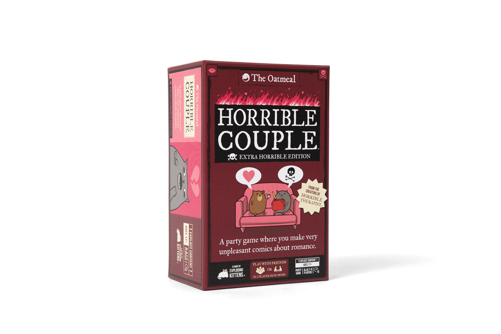 Exploding Kittens Horrible Couple: Extra Horrible Edition