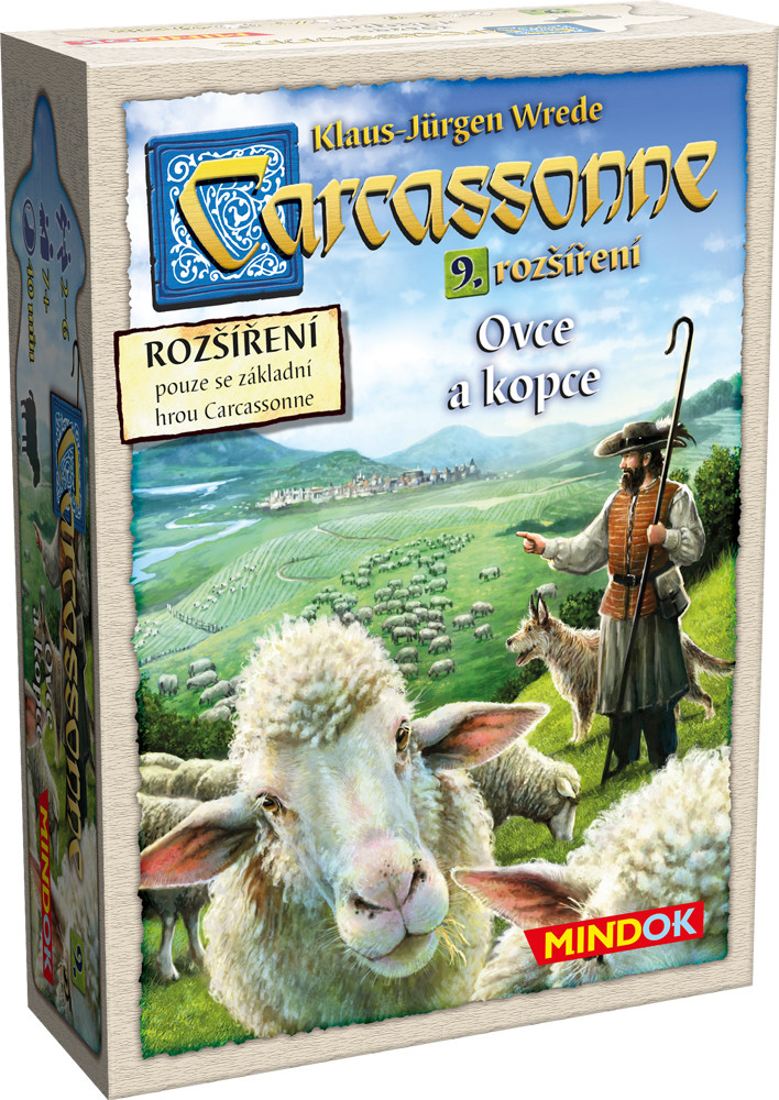 Levně Mindok Carcassonne 2. edice: Ovce a kopce