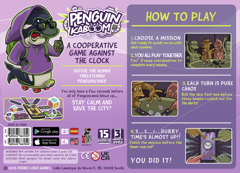 Perro Loko Games Penguin Kaboom