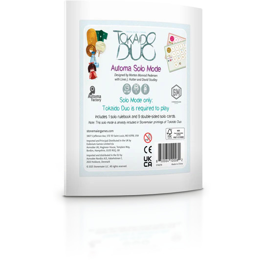 Stonemaier Games Tokaido Duo: Solo Pack EN