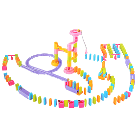 Kimo Kuličková dráha s dominem Obrázek