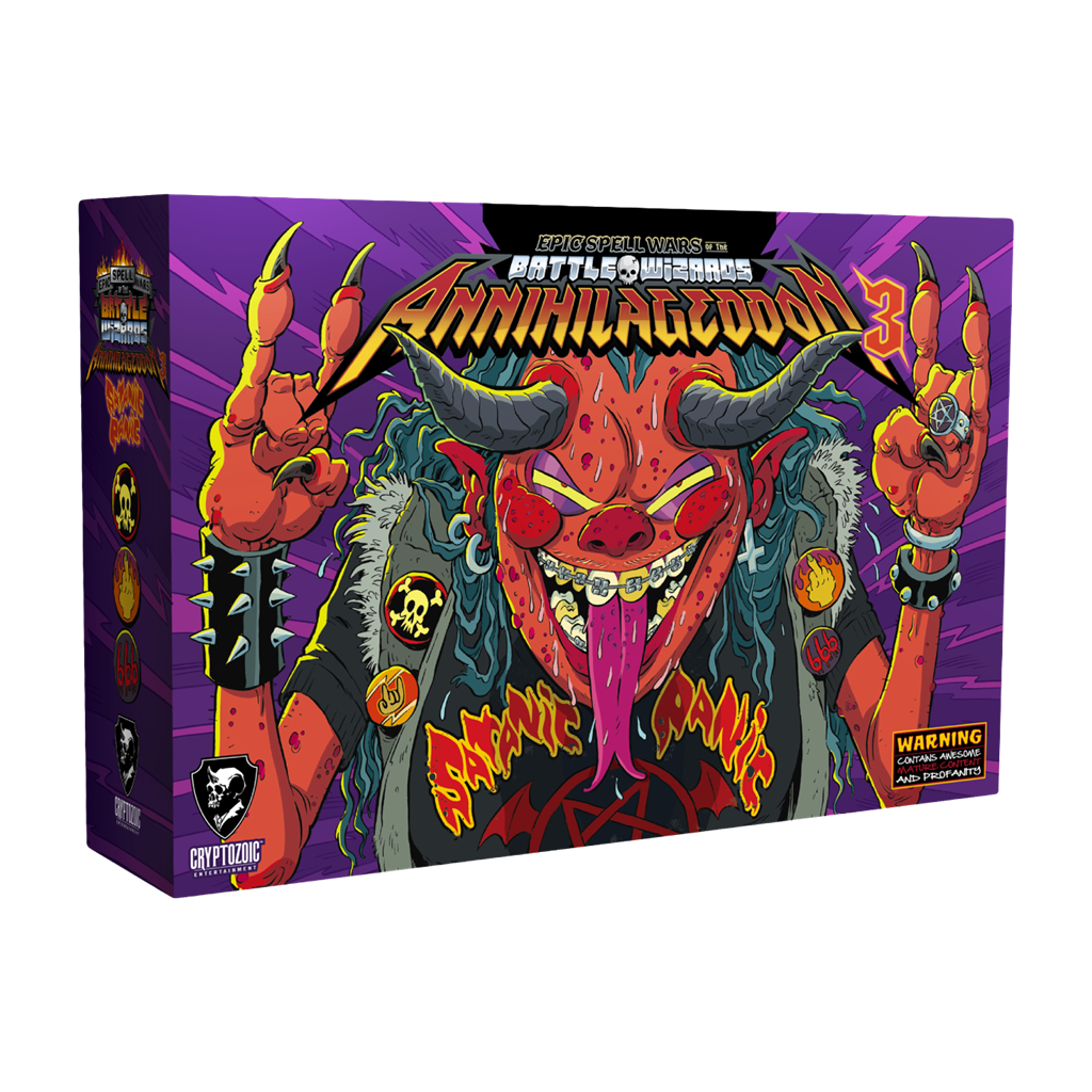 Cryptozoic Entertainment Poškozené - Epic Spell Wars of the Battle Wizards: Annihilageddon 3 – Satanic Panic - EN