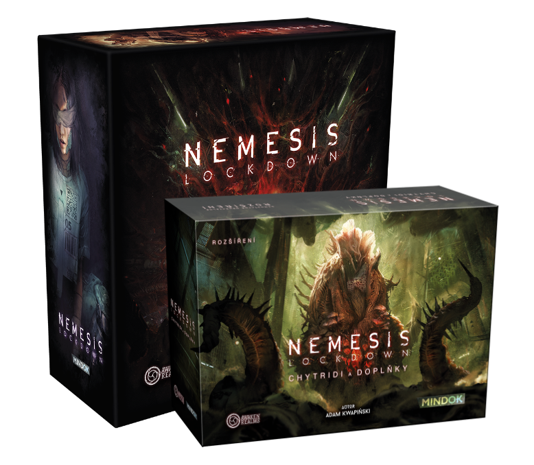 Mindok Nemesis: Lockdown + Nemesis: Lockdown – Chytridi a doplňky