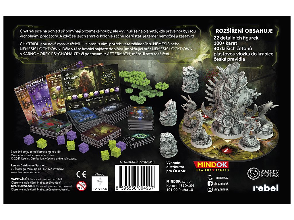 Mindok Nemesis: Lockdown CZ Obrázek