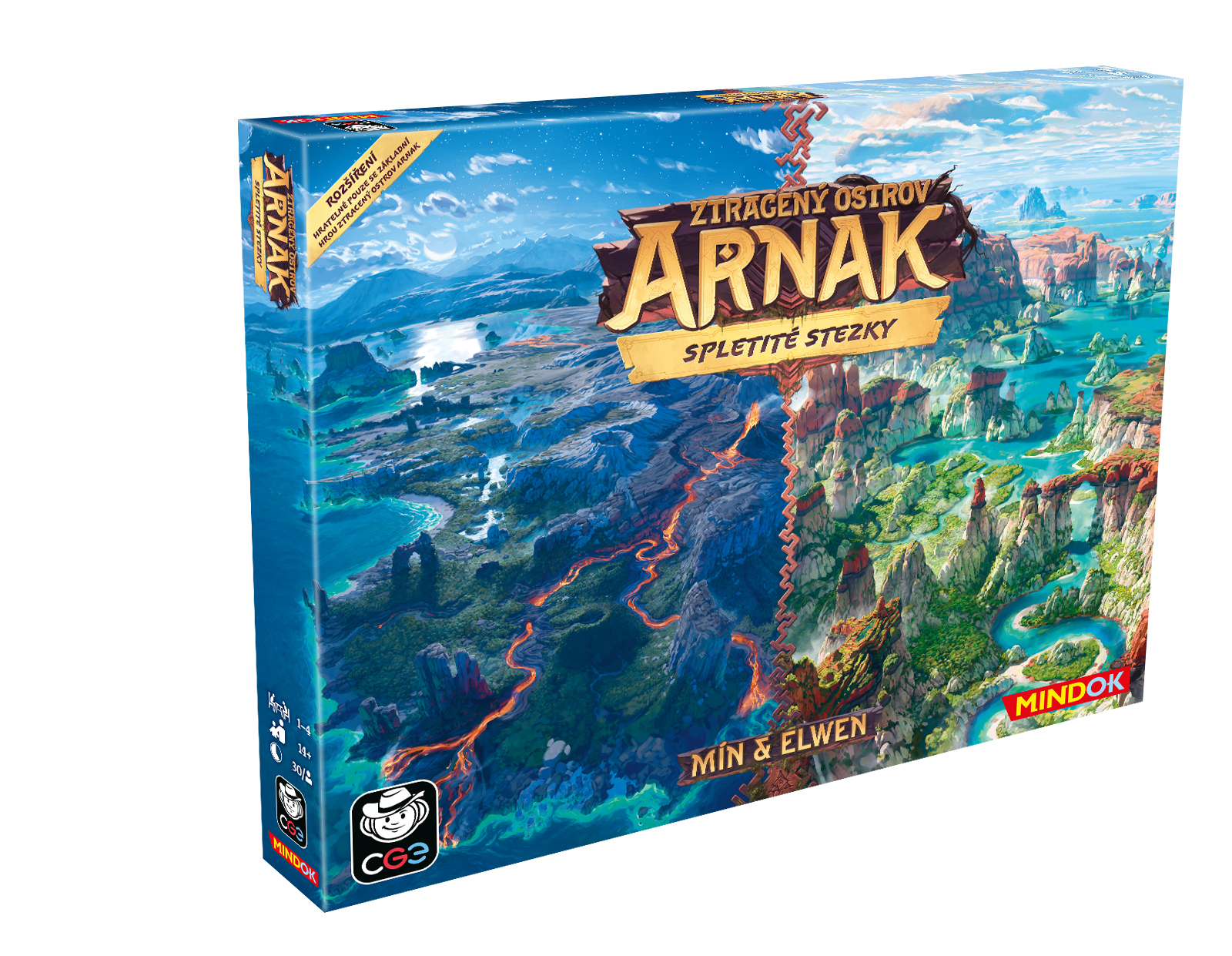 Mindok Ztracený ostrov Arnak: Spletité stezky (Lost Ruins of Arnak: Twisted Paths CZ)