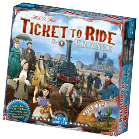 Levně Days of Wonder Ticket to Ride - France & Old West: Map Collection 6