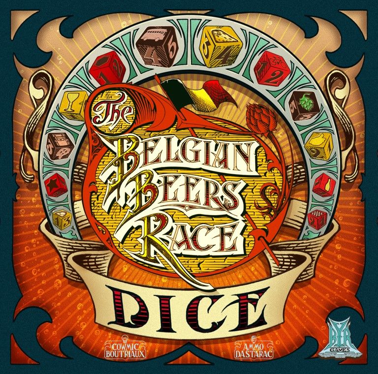 BYR Games The Belgian Beers Race Dice