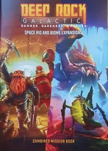 Mood Publishing Deep Rock Galactic: The Board Game – Space Rig and Biome Expansions: Combined Mission Book