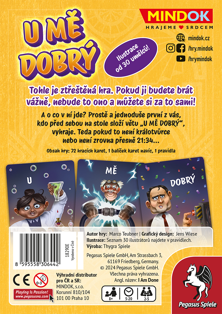 Mindok U mě dobrý + promo