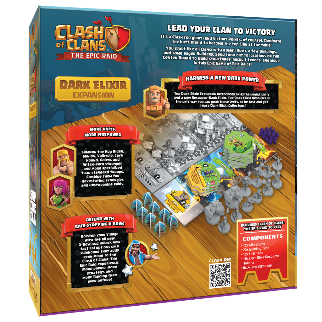 Maestro Media Clash of Clans: The Epic Raid – Dark Elixir Expansion