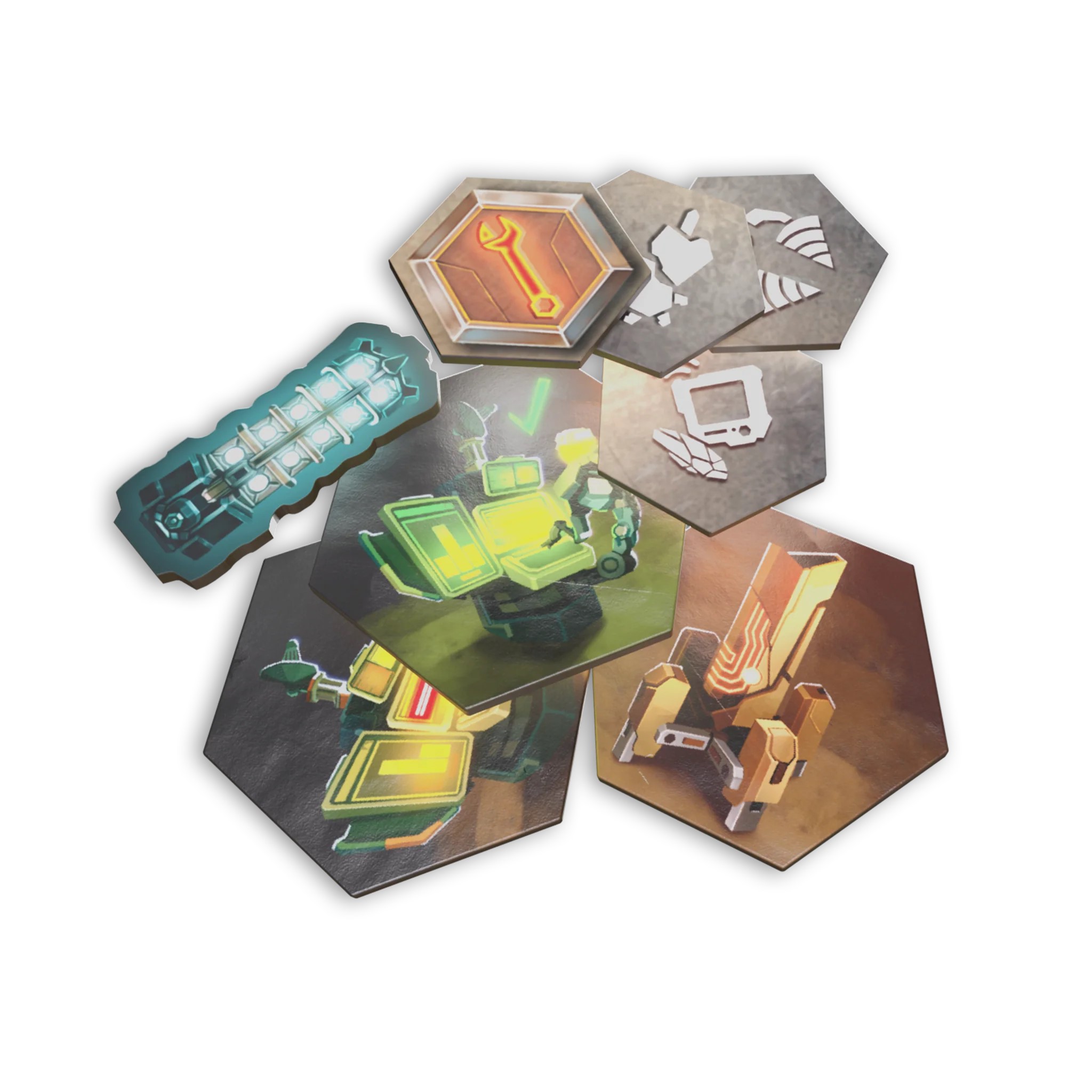 Mood Publishing Deep Rock Galactic - Sada plastových žetonů (Rival Incursion)