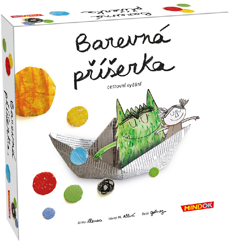 Mindok Barevná příšerka: cestovní vydání (The Color Monster: Travel edition CZ)