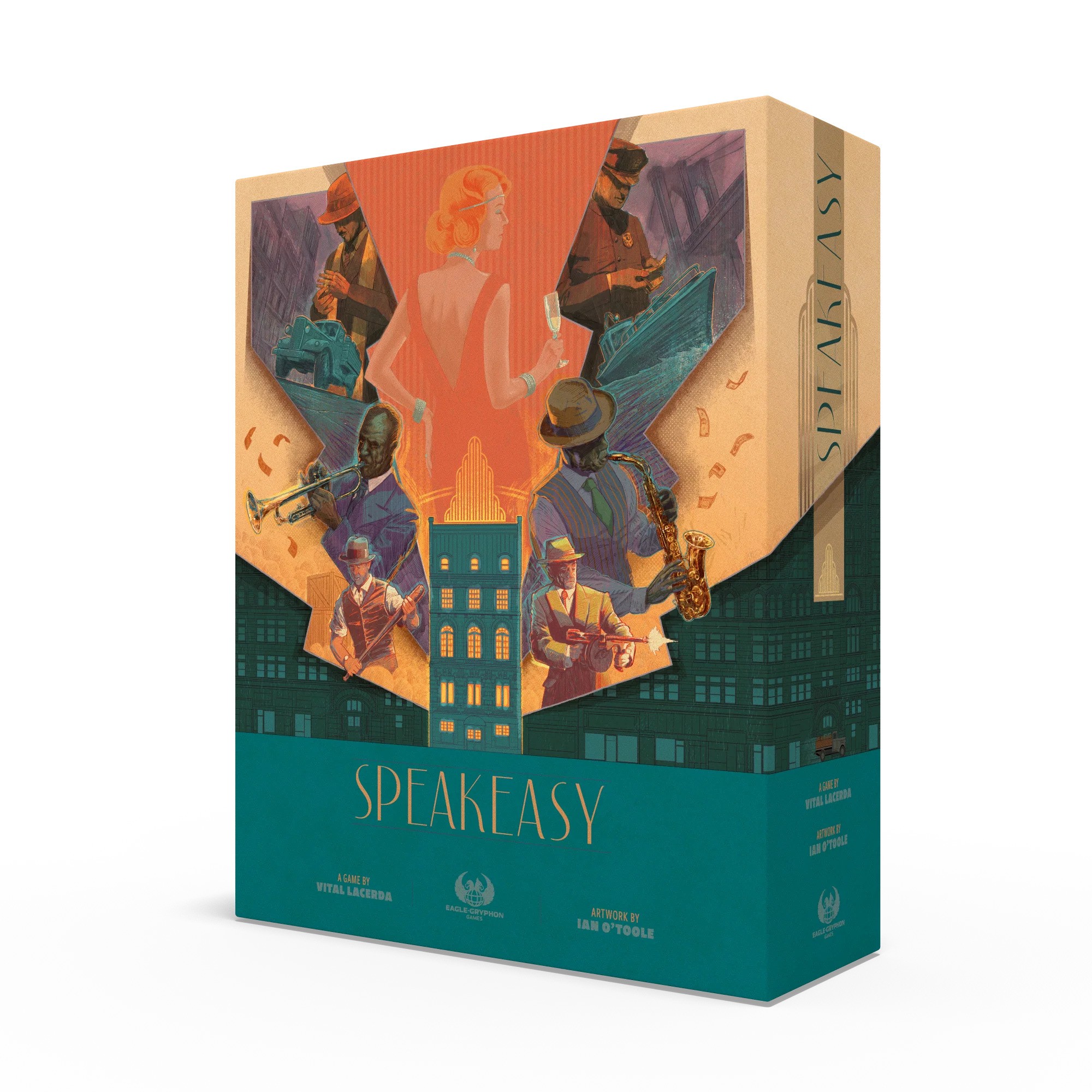 TLAMA games Speakeasy CZ/EN (obsahuje Kickstarter Upgrade Pack)