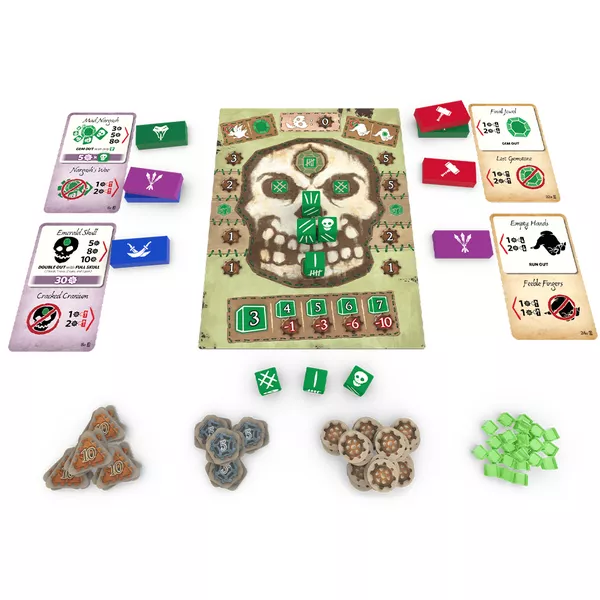 Thunderworks Games Emerald Skulls