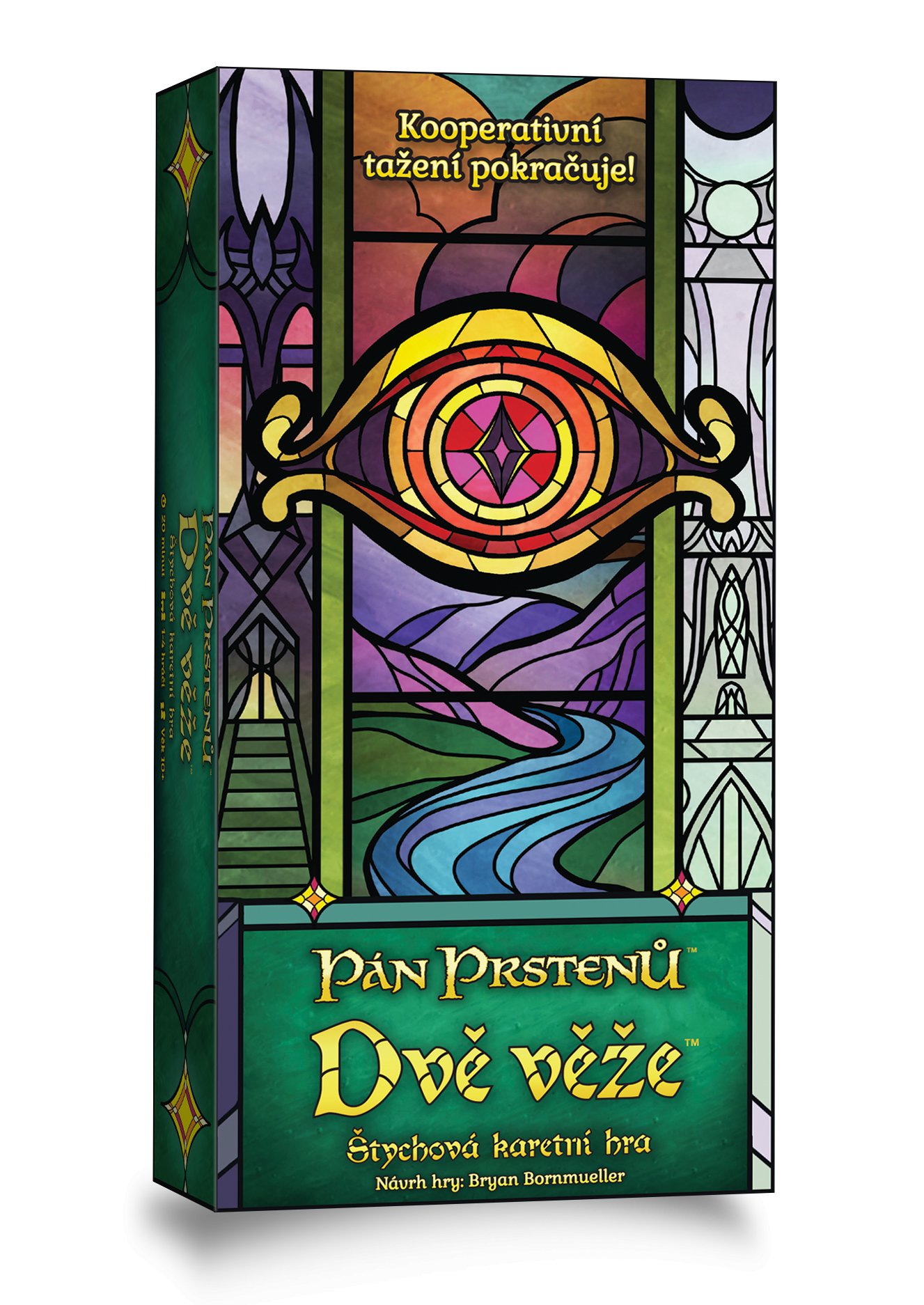 Asmodee Czech Republic Pán prstenů: Dvě věže - Štychová karetní hra (The Lord of the Rings: The Two Towers – Trick-Taking Game CZ)