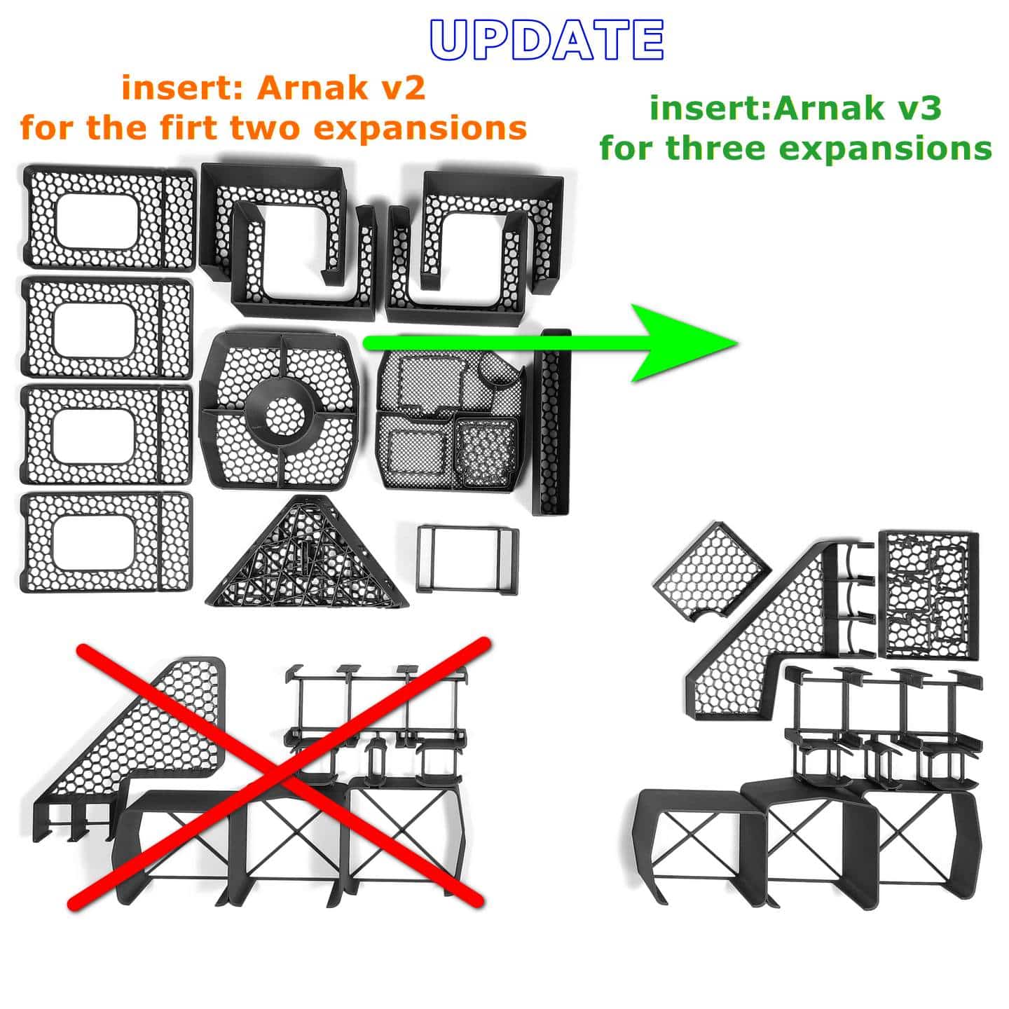 Inserty HERMAN Insert: Arnak + Velitelé expedic + Po stopách expedice + Spletité stezky (INS14v3) Varianta: Dotisk (mám insert pro Arnak + 2 rozšíření) NENÍ HRA! Insert: Ztracený ostrov Arnak