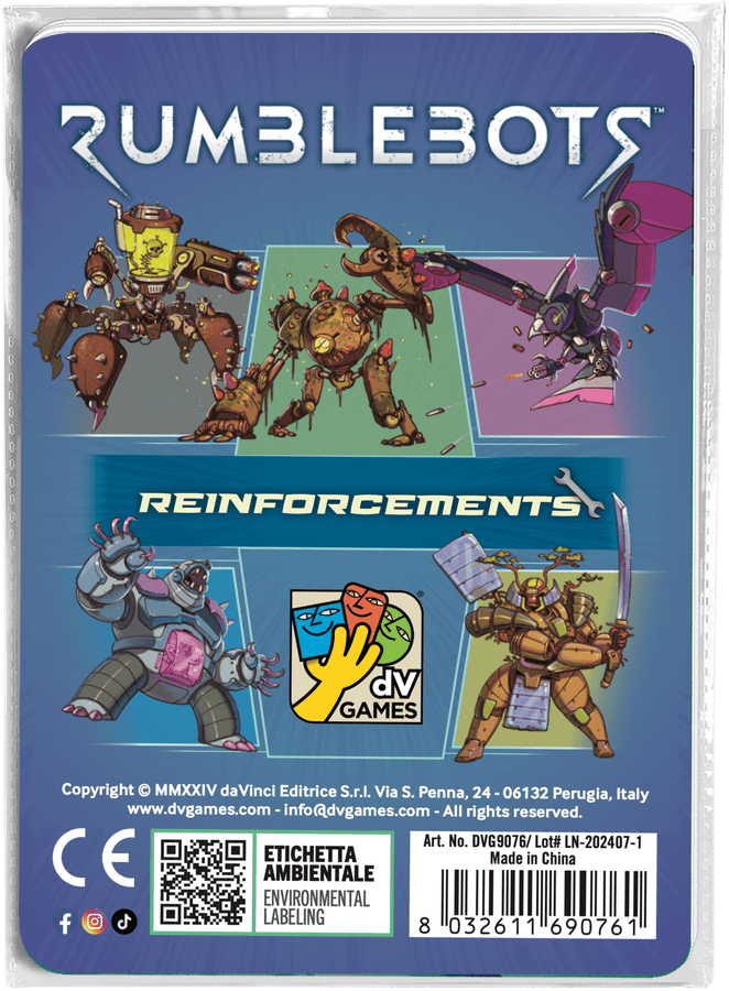 dV Giochi Rumblebots Reinforcements