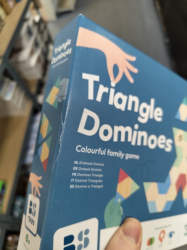 BS Toys Poškozené - Domino - trojúhelníky
