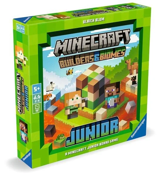 Ravensburger Poškozené - Minecraft: Builders & Biomes – Junior