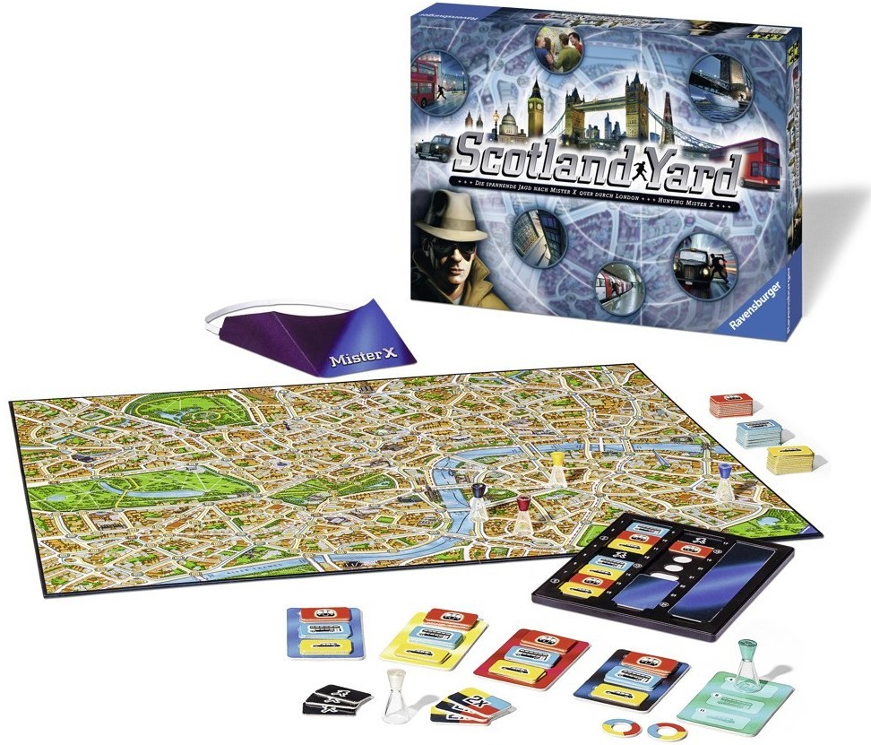 Ravensburger Scotland Yard - Revised EN Obrázek