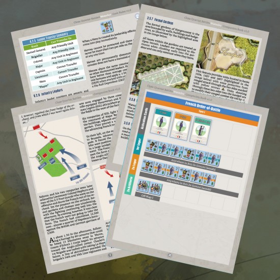 Lock 'n Load Publishing Close Quarter Battles: Waterloo Core Rules