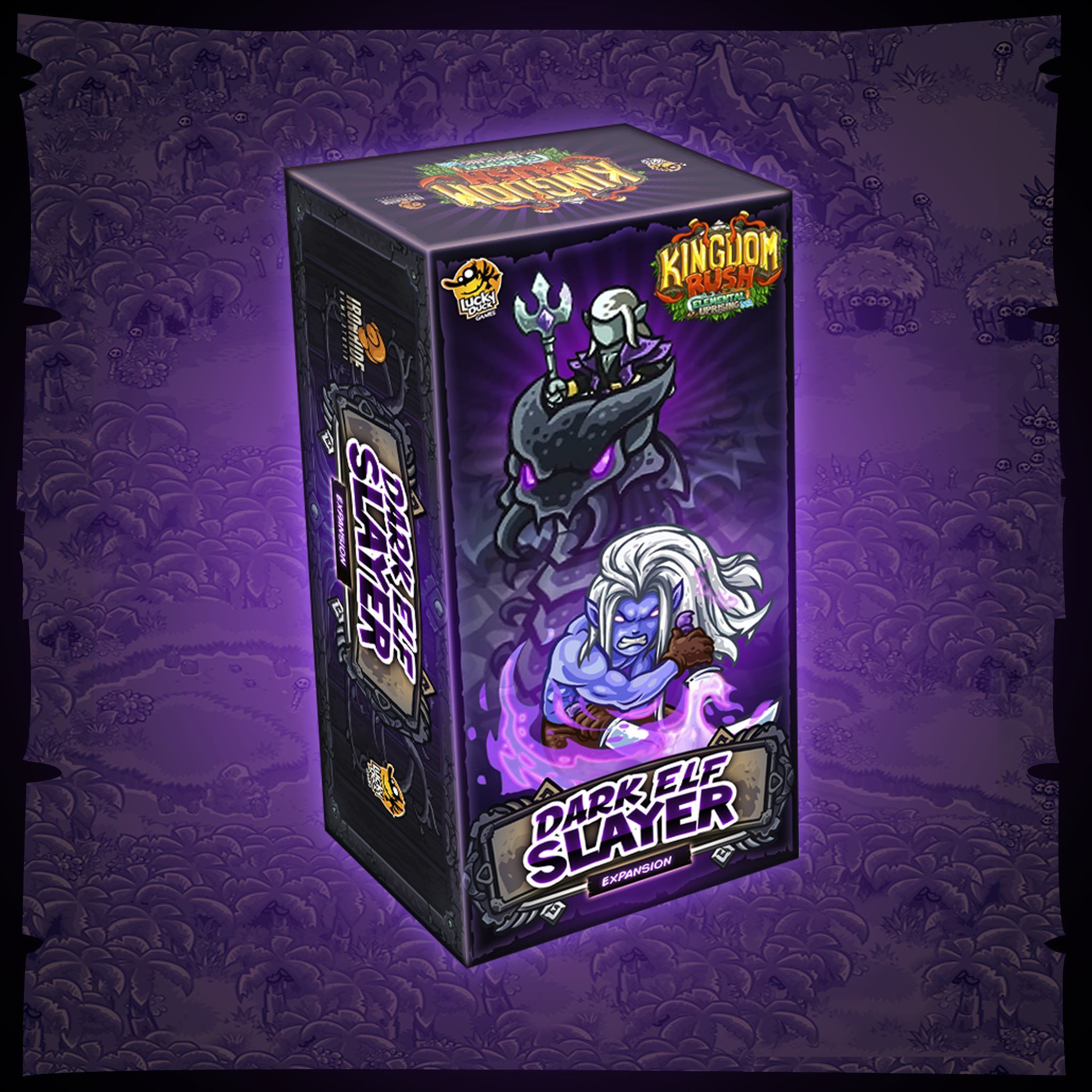 Lucky Duck Games Kingdom Rush: Elemental Uprising – Dark Elf Slayer Expansion