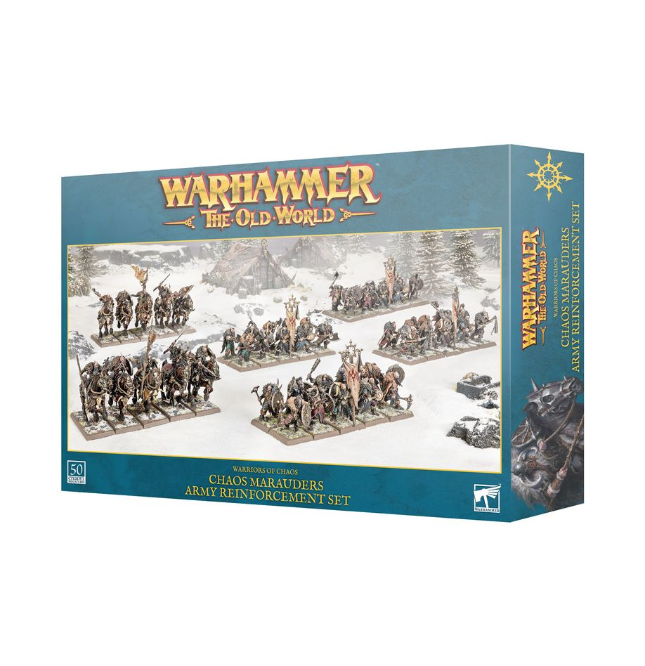 Games Workshop Warhammer The Old World: Warriors of Chaos: Chaos Marauders Army Reinforcement Set
