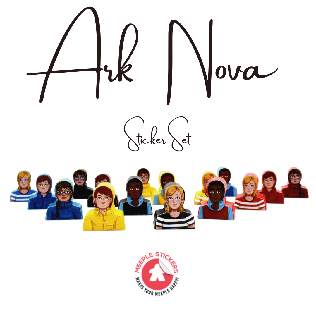 MeepleStickers Samolepky pro Ark Nova