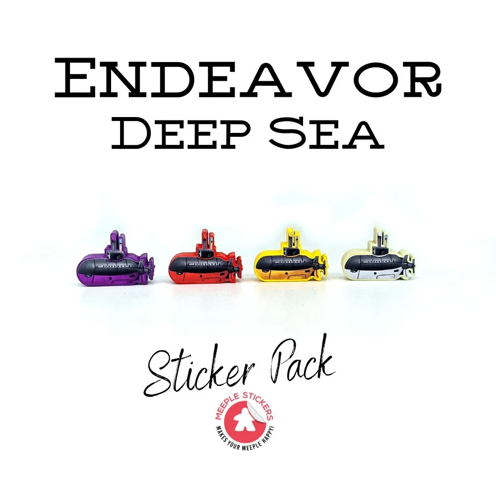 MeepleStickers Samolepky pro Endeavor: Deep sea