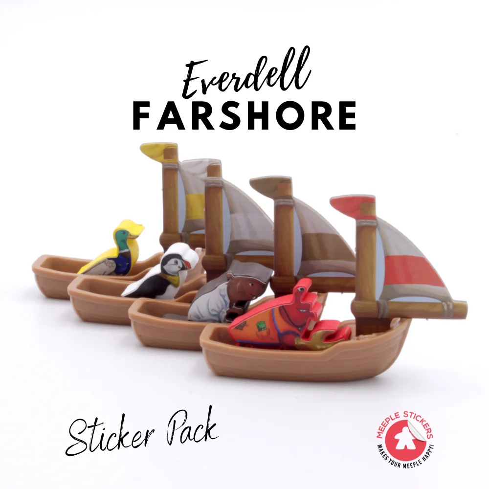 MeepleStickers Samolepky pro Everdell &ndash; Farshore