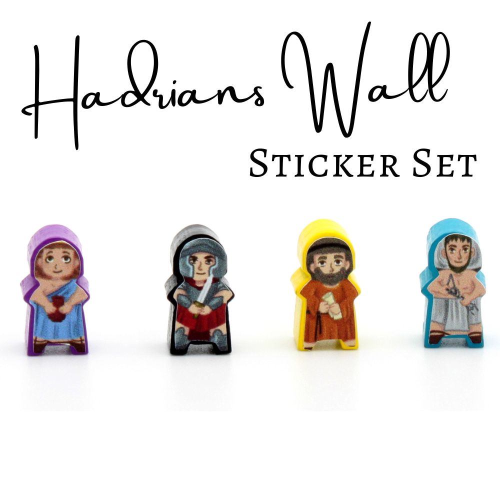 MeepleStickers Samolepky pro Hadri&aacute;nův val (Hadrian's Wall Stickers)