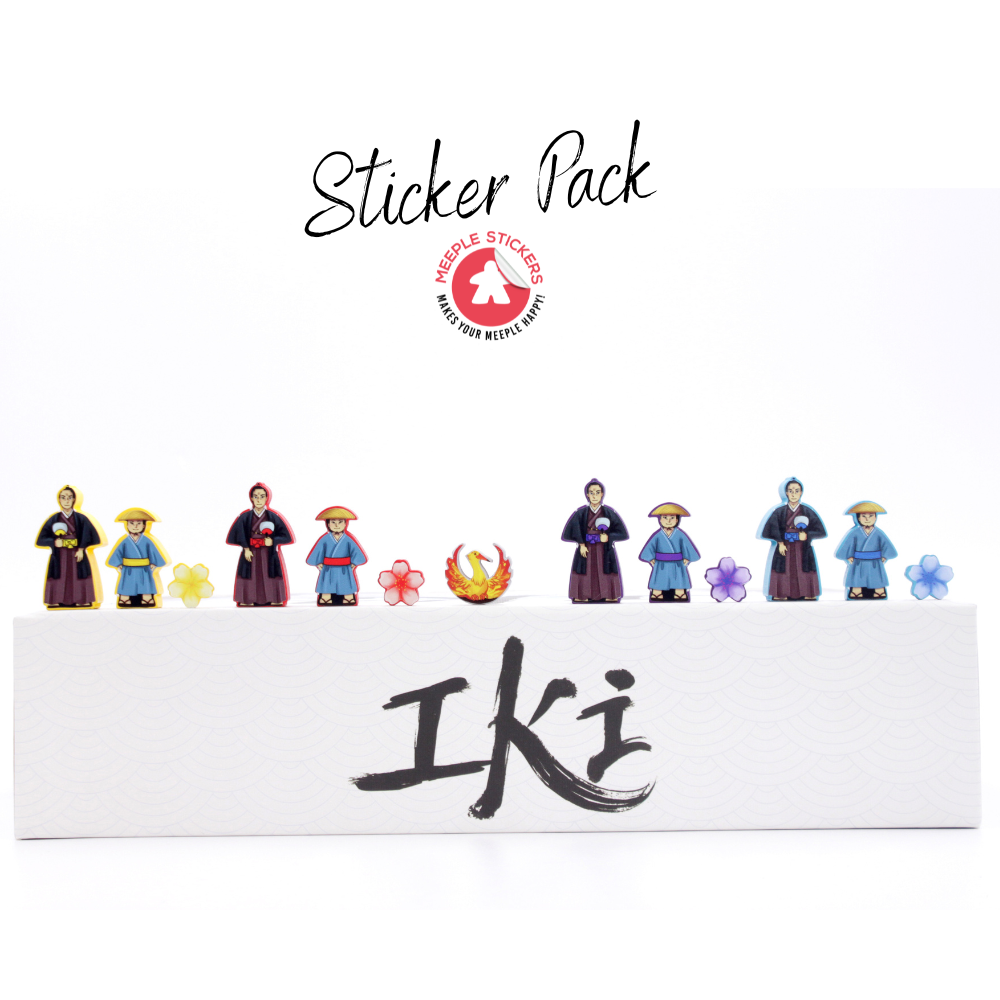 MeepleStickers Samolepky pro Iki (Iki Stickers)