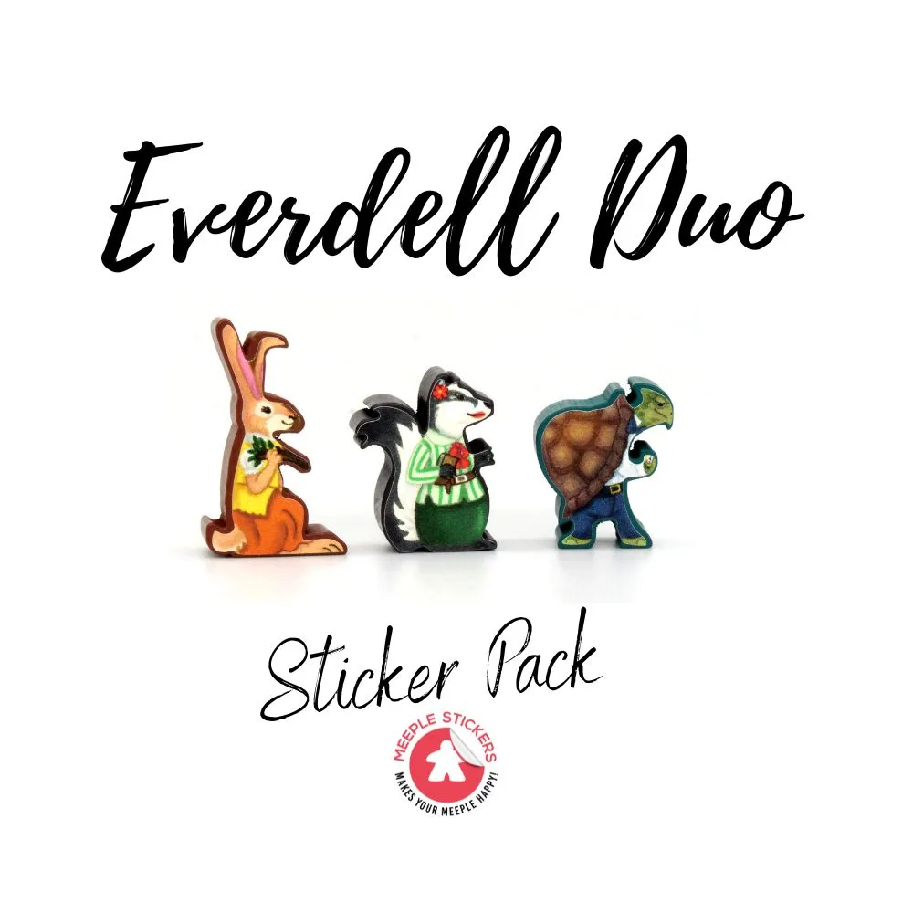 MeepleStickers Samolepky pro Everdell Duo