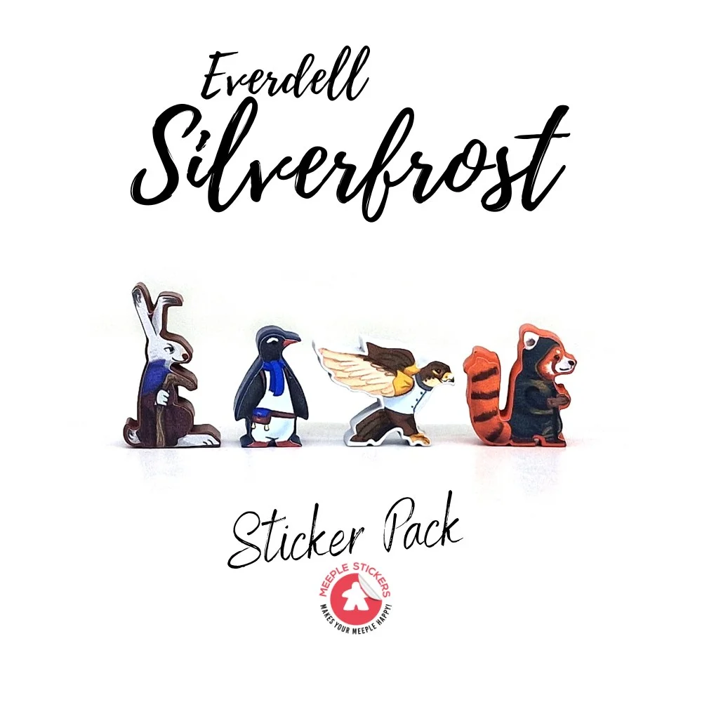 MeepleStickers Samolepky pro Everdell Silverfost